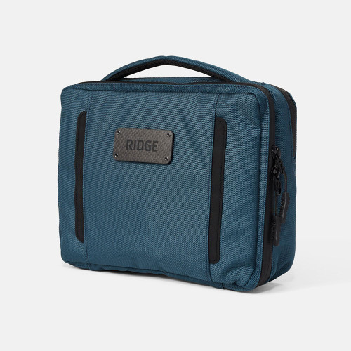 Ridge Toiletry Kit - Alpine Navy/Ballistic Nylon Angled