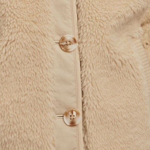 Women's Varley Drew Reversible Jacket Sandshell/Ash Taupe Reverse Buttons