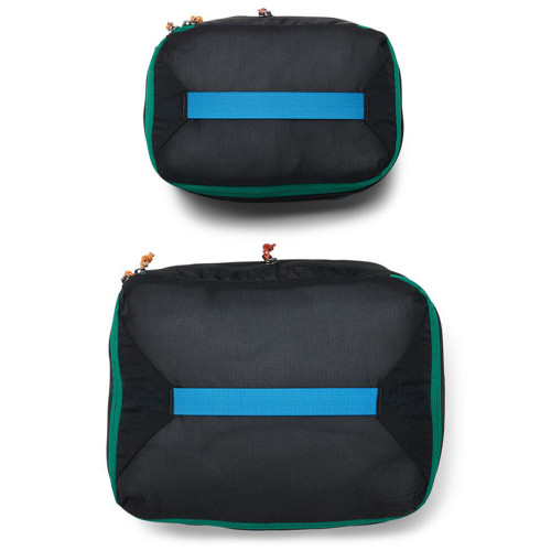 Cotopaxi Cubo Expandable Packing Cube Set  Black Top View