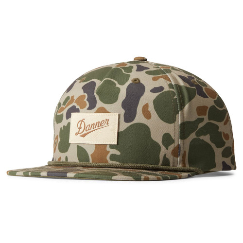 Men's Danner Duck Camo Baseball Cap - Olive Green Front