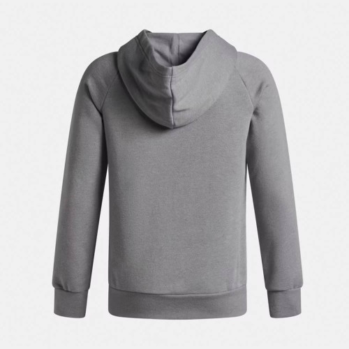 Boys' Under Armour UA Freedom Big Flag Logo Pullover Hoodie  Steel Gray Back
