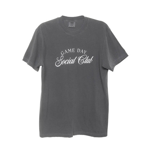 Women's Katydid Game Day Social Club T-Shirt Pepper Black Main