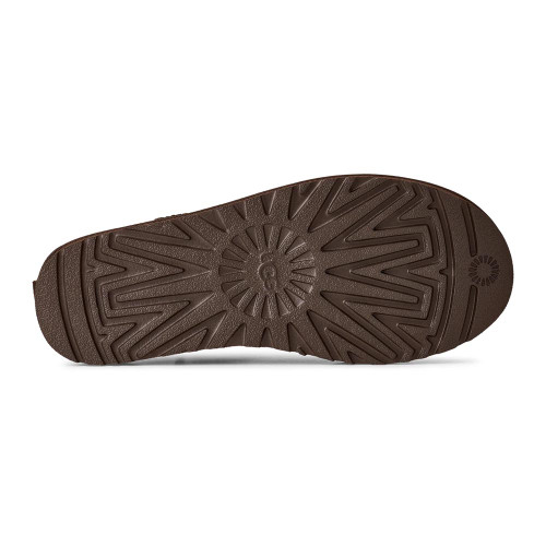 Women's UGG Classic Micro Dust Cocoa Brown Slipper sole