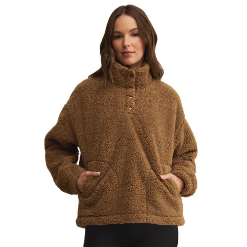 Women's Z Supply Active Brooklyn Sherpa Pullover | Eagle Eye