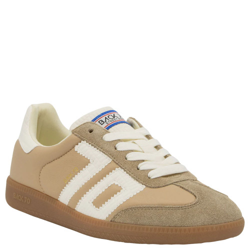 Women's Back 70 Cloud NC Sneaker Sand Milk  Front Angled