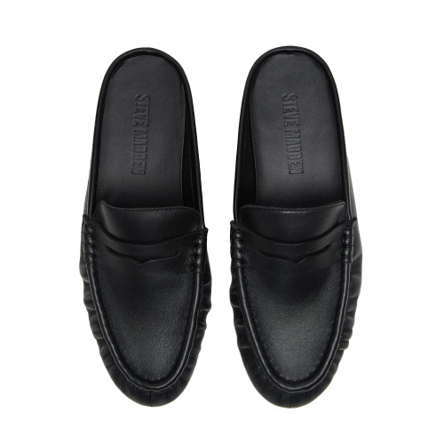 Women's Steve Madden Rafe Slip On Black Shoe top