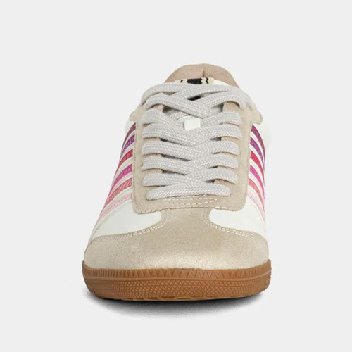 Women's ShuShop Stevie Pink Multi Sneaker toe