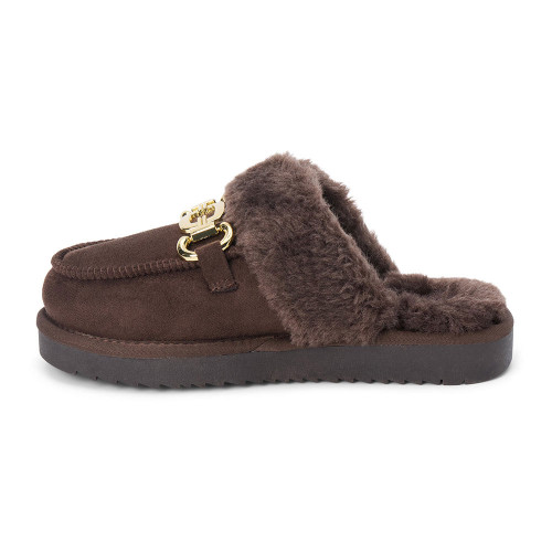 Women's Matisse Davos Platform Chocolate Brown Mule side 2