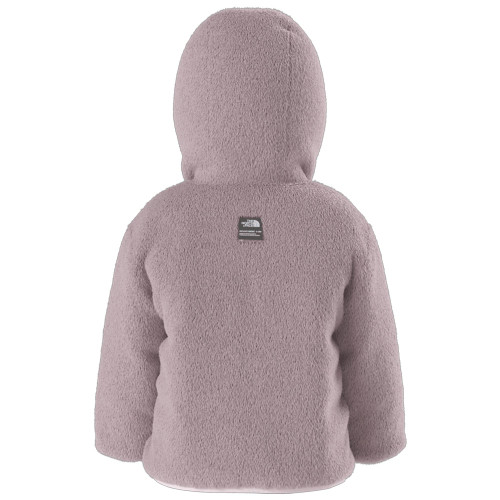 Infant Girls' The North Face Reverse Shasta Full Zip Hooded Jacket BP6 Pale Blossom Pink Inner Back