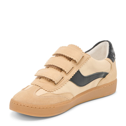 Women's Dolce Vita Notice Velcro Sneakers Tan Multi Front Angled Alt Women's Dolce Vita Notice Velcro Sneakers Tan Multi Front Angled Alt
