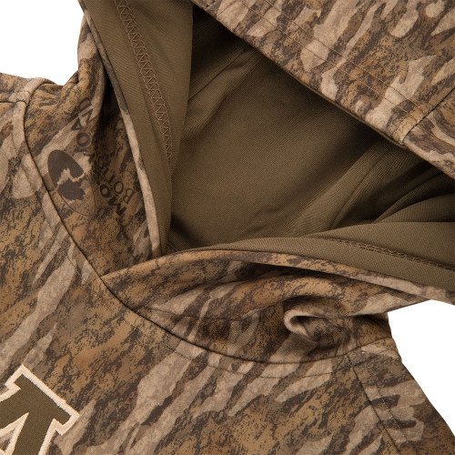 Boys' Drake MST Performance Hoodie 006 Mossy Oak Bottomland Hood