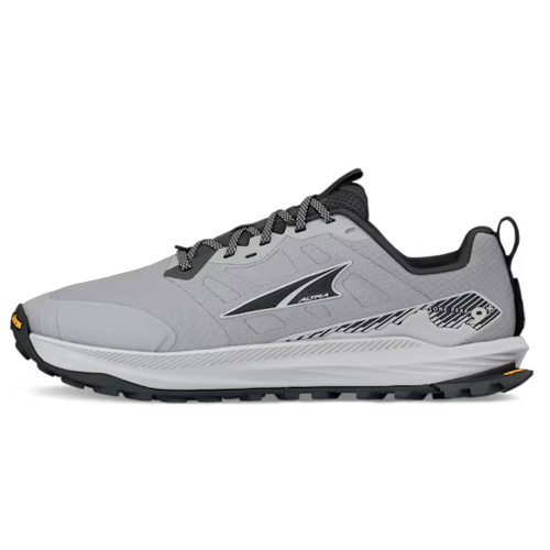 Men's Altra Lone Peak 9 Gray Sneaker Wide side