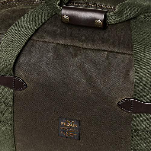Filson Medium Tin Cloth Duffle Bag - Otter Green | Eagle Eye