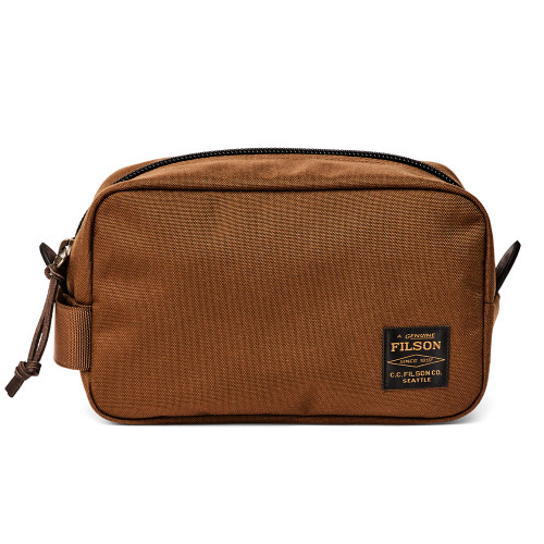 Filson Dryden Travel Pack Bag Whiskey Tan Front