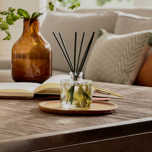 Thymes Frasier Fir Petite Pine Needle Reed Diffuser Lifestyle Thymes Frasier Fir Petite Pine Needle Reed Diffuser Lifestyle