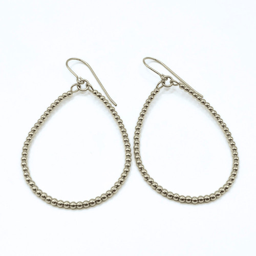 Erin Gray Simple Bead Aster Dangler Earrings - Gold-Filled Main