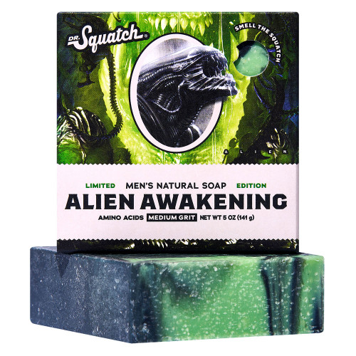 Dr. Squatch x Alien & Predator: Alien Awakening Bar Soap Main