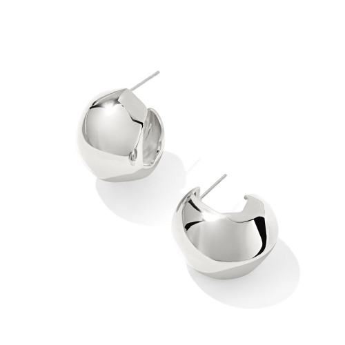 Kendra Scott Kaitlin Silver Hoop Earrings Main