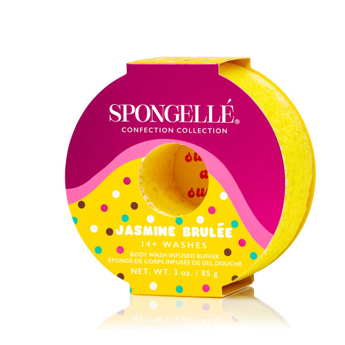 Spongelle Jasmine Brulee Confection Body Buffer