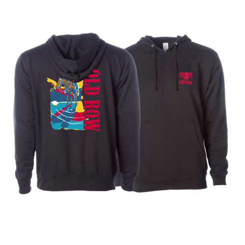 Men's Old Row Cowboy 6.0 Hoodie - Black Main
