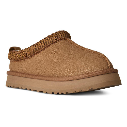 Women's UGG Tasman Slipper - Sand/Dark Cherry | Eagle Eye Outfitters