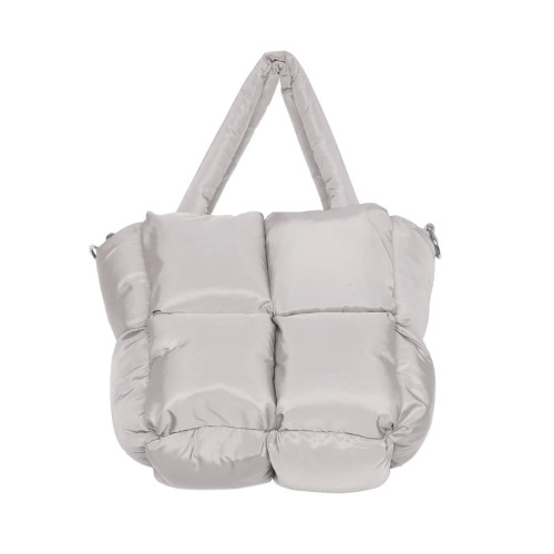 Katydid Mini Puffer Tote Sand Front View