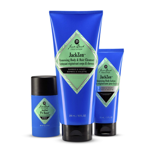 Jack Black JackZen Personal Care Collection Products