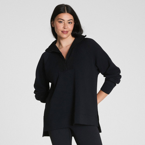 Women's Spanx Brushed Half Zip Tunic Pullover | Eagle Eye Outfitters
