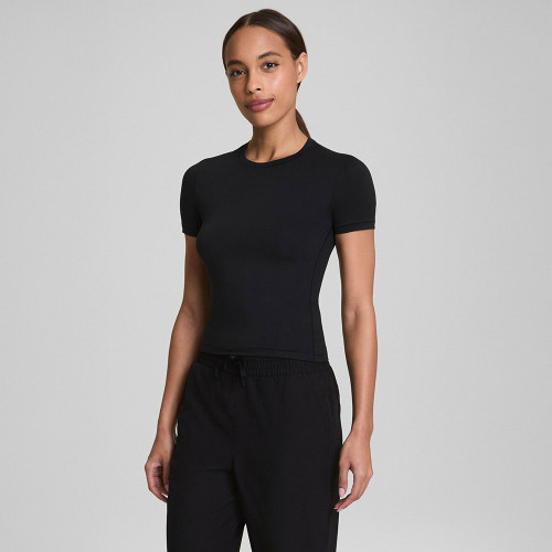 Women's Spanx BareNaked Very Black T-Shirt