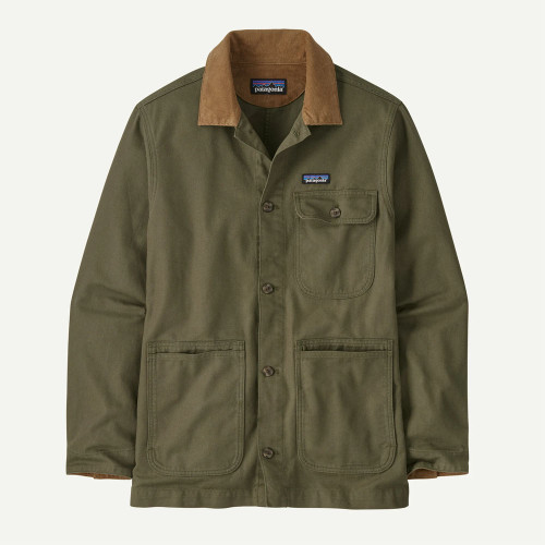 Men's Patagonia Point Reyes Canvas Basin Green Jacket