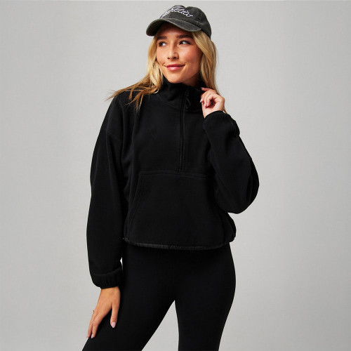 Women's Fabletics No Chill Fleece Half-Zip Pullover | Eagle Eye