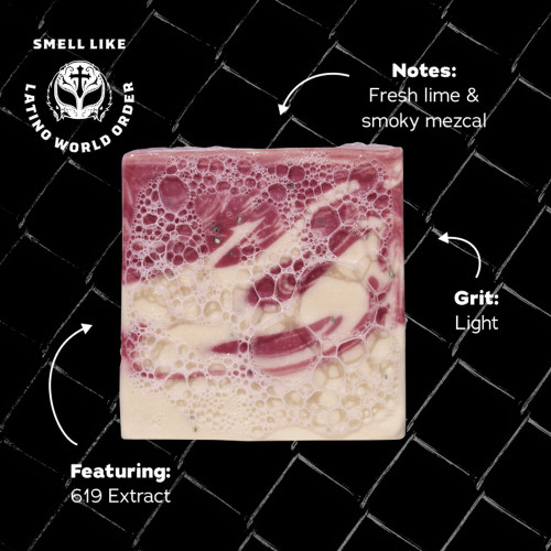 Dr. Squatch x WWE: Mysterio Magic Bar Soap Infographic