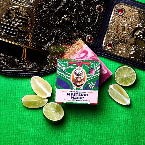 Dr. Squatch x WWE: Mysterio Magic Bar Soap Lifestyle