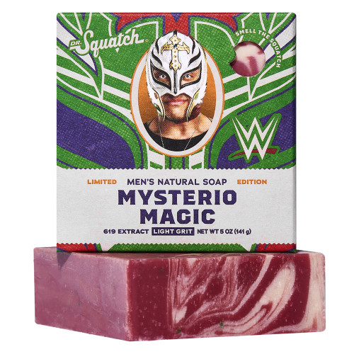 Dr. Squatch x WWE: Mysterio Magic Bar Soap Main