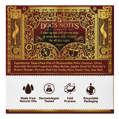 Dr. Squatch x Harry Potter: The Chosen One Bar Soap Back