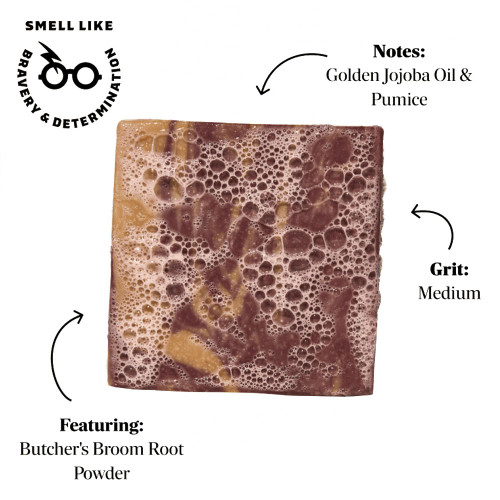 Dr. Squatch x Harry Potter: The Chosen One Bar Soap Infographic