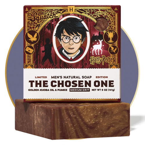 Dr. Squatch x Harry Potter: The Chosen One Bar Soap Main