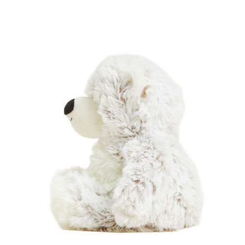 Warmies Junior Brown Marshmallow Bear Stuffed Animal Brown Side