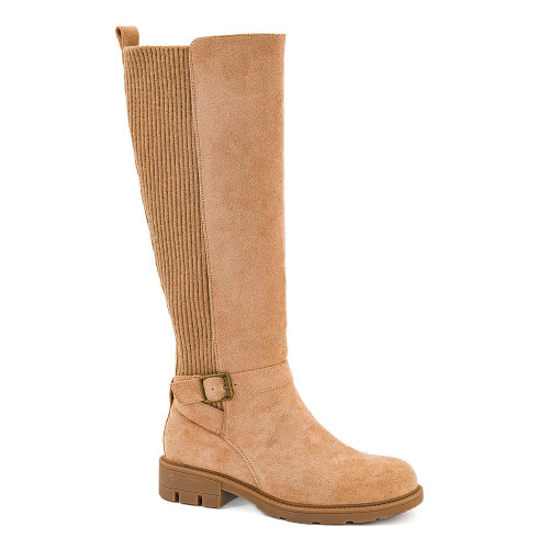 Women's Corkys Hay There Tall Camel Faux Suede Boot