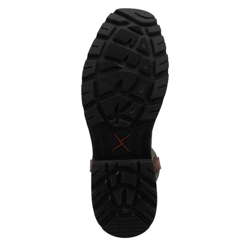 Men's Twisted X 11" Tech X Boots - Caramel Cafe/Moss Sole