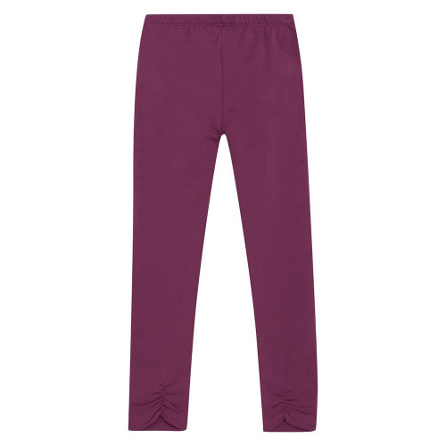 Girls' Minymo Sweat Leggings Raspberry Back