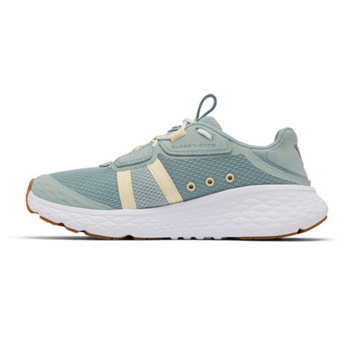 Women's Columbia Castback TC PFG Sneakers Crushed Blue Lemon Wash Side Inner