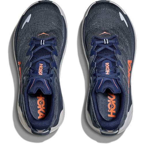 Men's HOKA Gaviota 6 Running Shoes - Wide Midnight Blue/Faded Navy Upper
