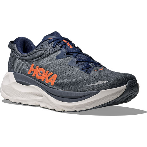 Men's HOKA Gaviota 6 Running Shoes - Wide Midnight Blue/Faded Navy Main