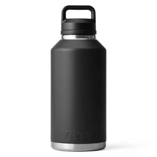 YETI Rambler 64 oz Bottle With Chug Cap - Black Back