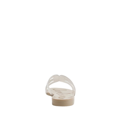 Women's Sam Edelman Bay Jelly Clear Sand Sandal heel