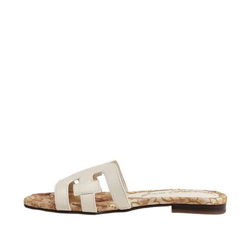 Women's Sam Edelman Bay Slide Modern Ivory Leather Sandal side 2