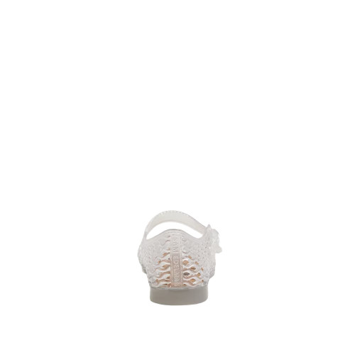 Women's Sam Edelman Michaela Jelly Mary Jane Flat Clear Sandal heel