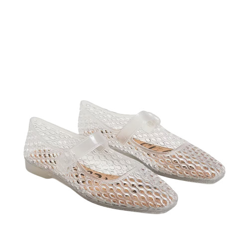 Women's Sam Edelman Michaela Jelly Mary Jane Flat Clear Sandal