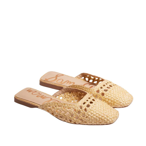 Women's Sam Edelman Nola Mule Slide Bleach Beechwood Sandal